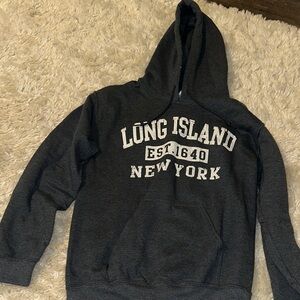 Long Island New York Men's Hoodie - Gray